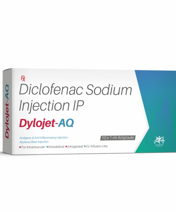 Diclofenac Sodium Injection IP 75 MG - Dylojet AQ - Audess Health Care