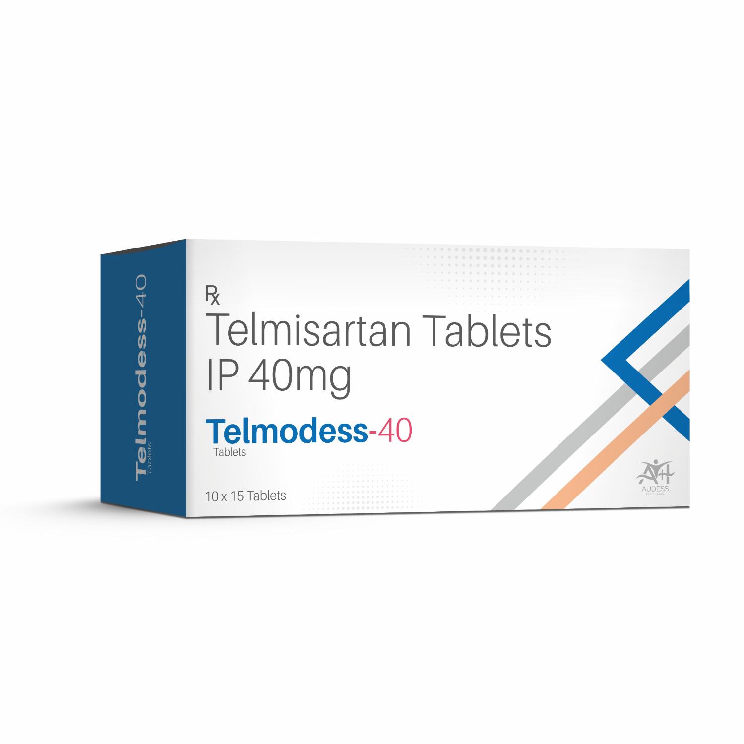 Telmisartan Tablets IP 40 MG - Telemodess 40 - Audess Health Care