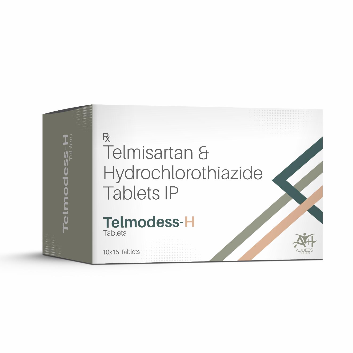 Telmisartan & Hydrochlorothiazide Tablets IP - TELMODESS H - Audess Health Care